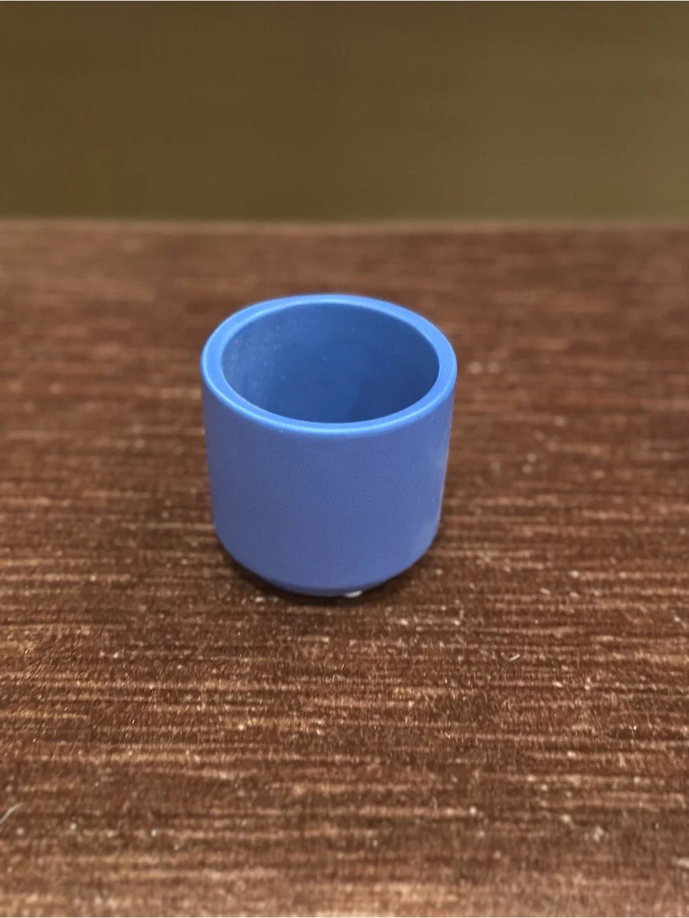 Matte Blue Ceramic Accent Vase - Home Accents